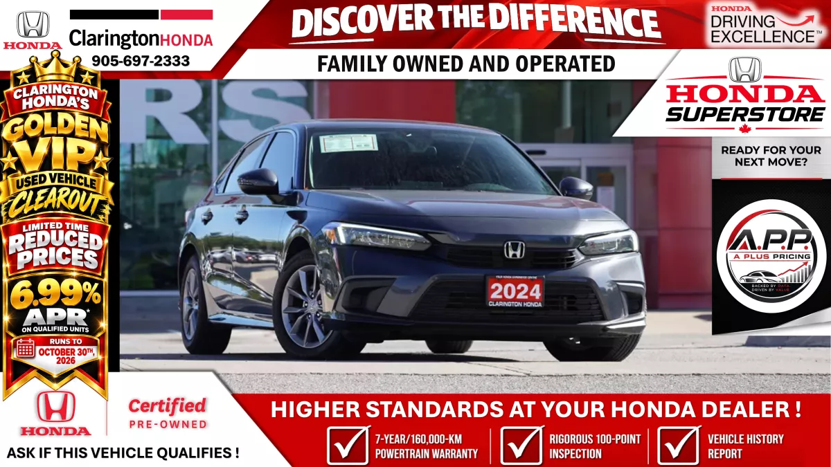  2024 Honda Civic EX FWD   