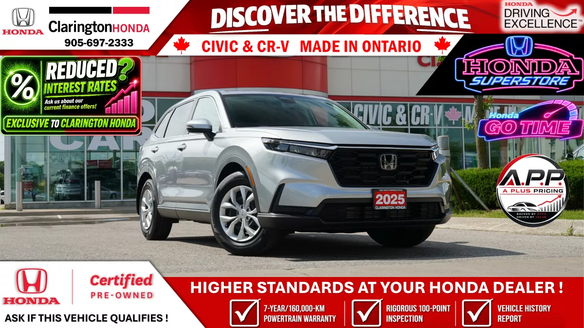 SOLAR REFLECTION SILVER METALLIC 2025 Honda CR-V LX FWD SUV / Crossover Front-Wheel Drive Continuously Variable Transmission
