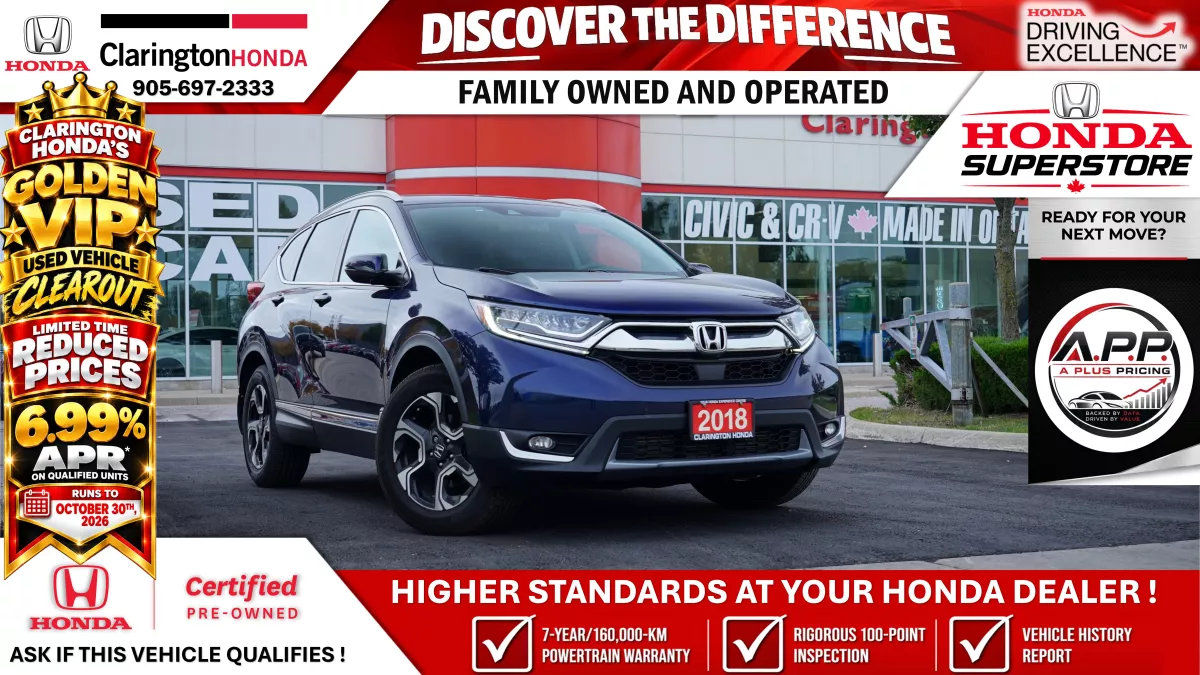  2018 Honda CR-V Touring AWD   