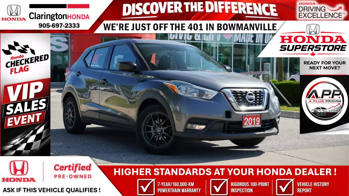 2019 Nissan Kicks S FWD