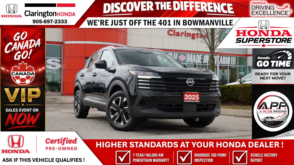 0202-BLACK 2025 Nissan Kicks SUV / Crossover All-Wheel Drive Continuously Variable Transmission