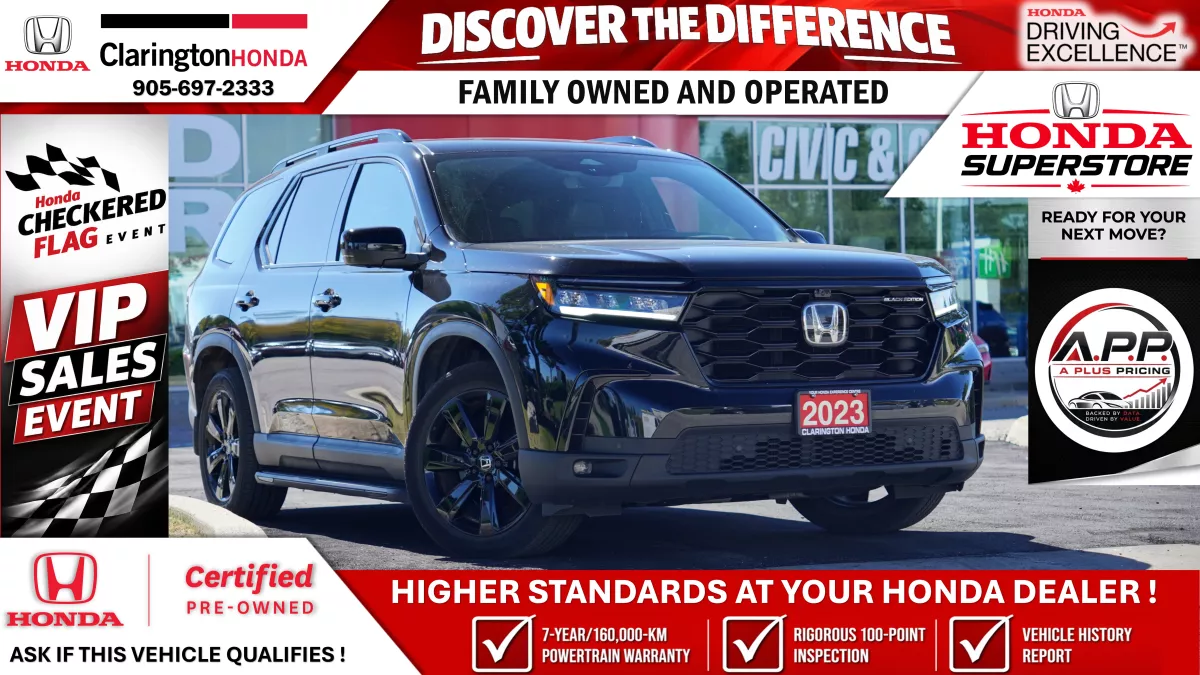 2023 Honda Pilot Black Edition AWD