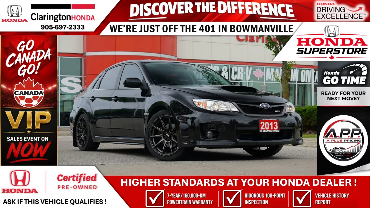 2013 Subaru Impreza WRX Sedan