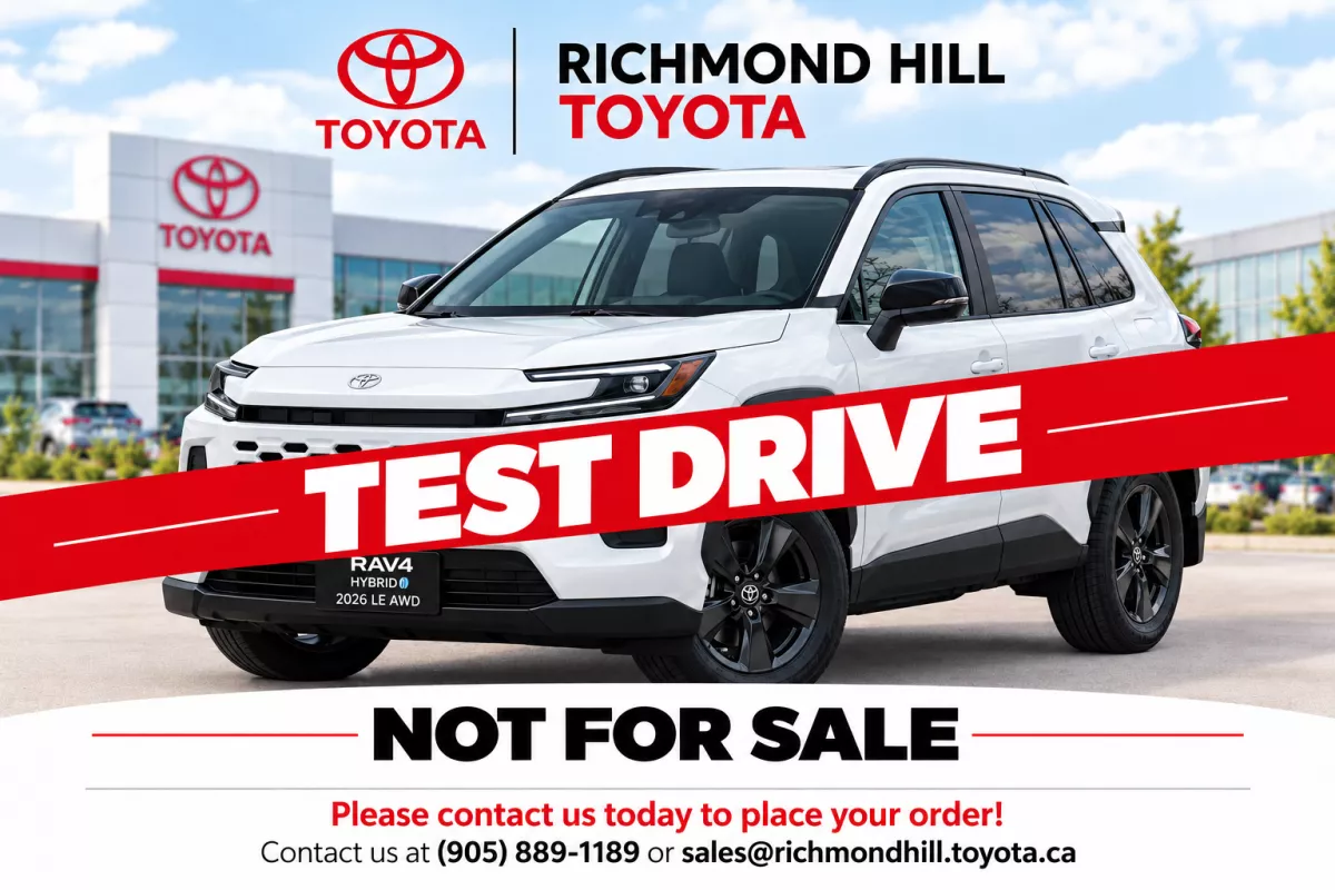 White 2026 Toyota RAV4 SUV / Crossover All-Wheel Drive Continuously Variable Transmission