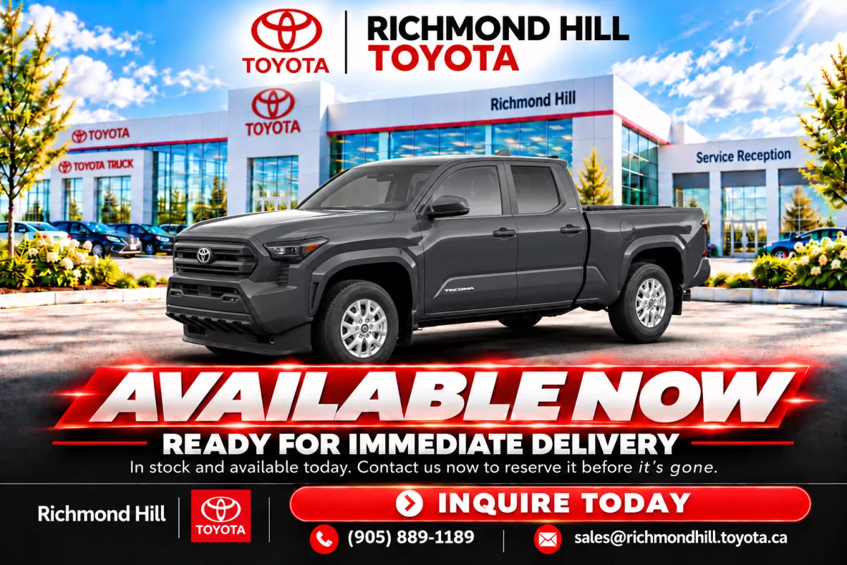 Underground 2026 Toyota Tacoma Pickup Truck