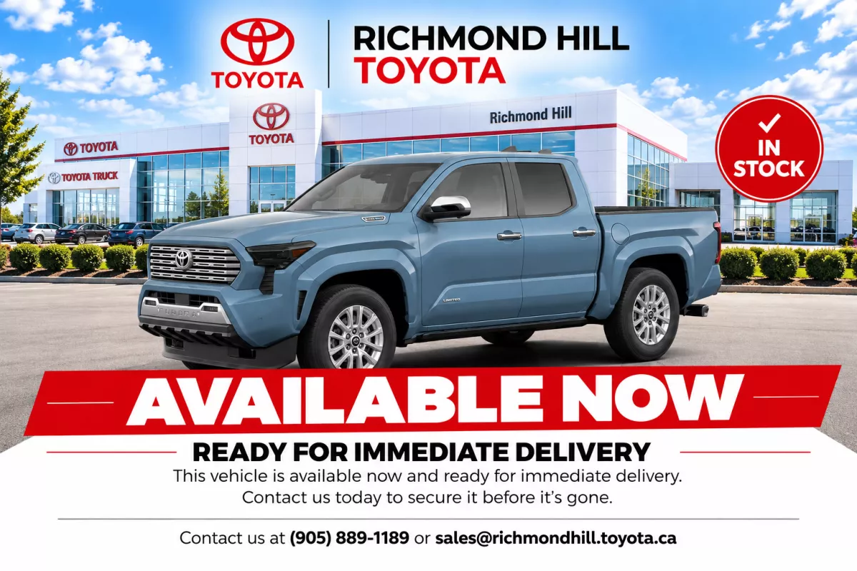 Heritage Blue 2026 Toyota Tacoma Pickup Truck Four-Wheel Drive