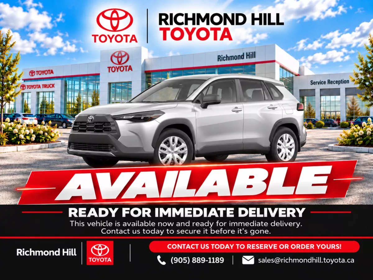 Sonic Silver Metallic 2026 Toyota Corolla Cross SUV / Crossover Front-Wheel Drive Continuously Variable Transmission
