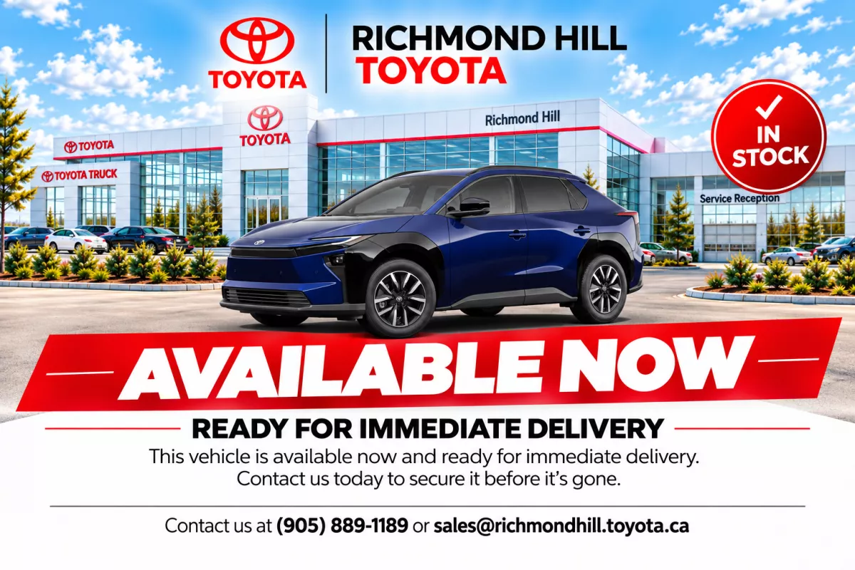 Blueprint 2027 Toyota bZ SUV / Crossover All-Wheel Drive Automatic