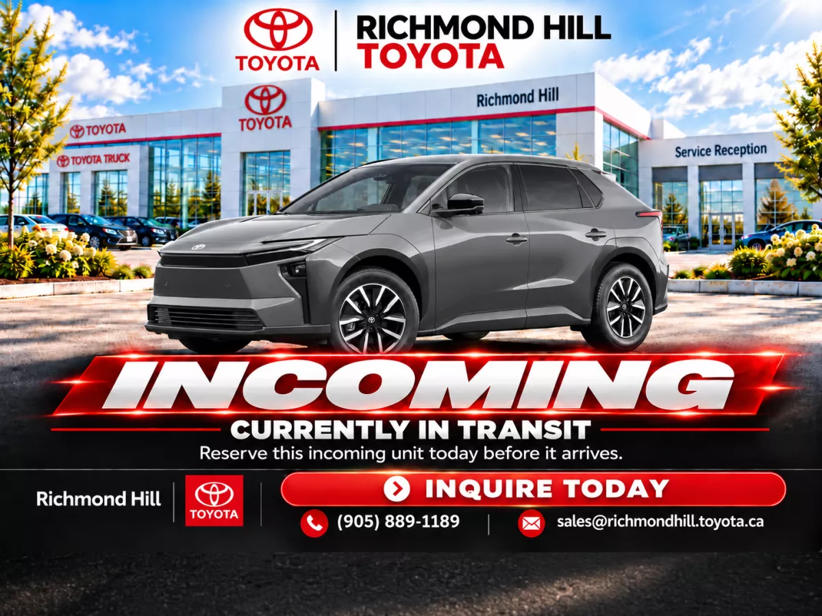 Heavy Metal 2027 Toyota bZ SUV / Crossover Front-Wheel Drive Automatic