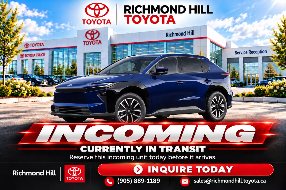 Blueprint 2027 Toyota bZ SUV / Crossover Front-Wheel Drive Automatic