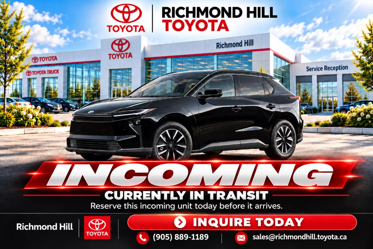 Midnight Black Metallic 2027 Toyota bZ SUV / Crossover Front-Wheel Drive Automatic