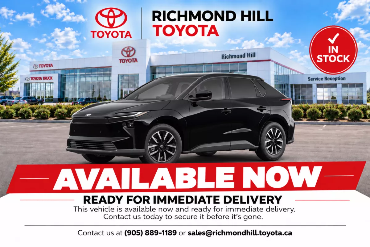 Midnight Black Metallic 2027 Toyota bZ SUV / Crossover Front-Wheel Drive Automatic