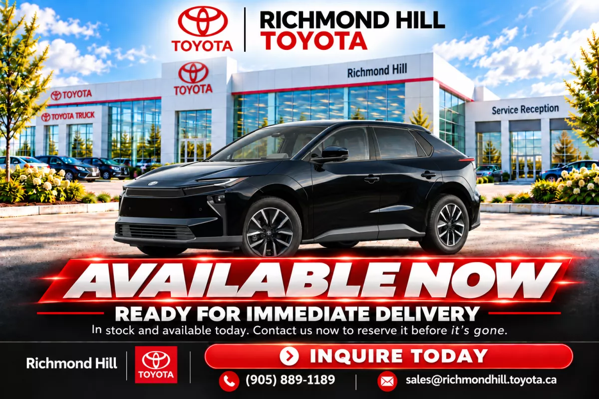 Midnight Black Metallic 2027 Toyota bZ SUV / Crossover Front-Wheel Drive Automatic