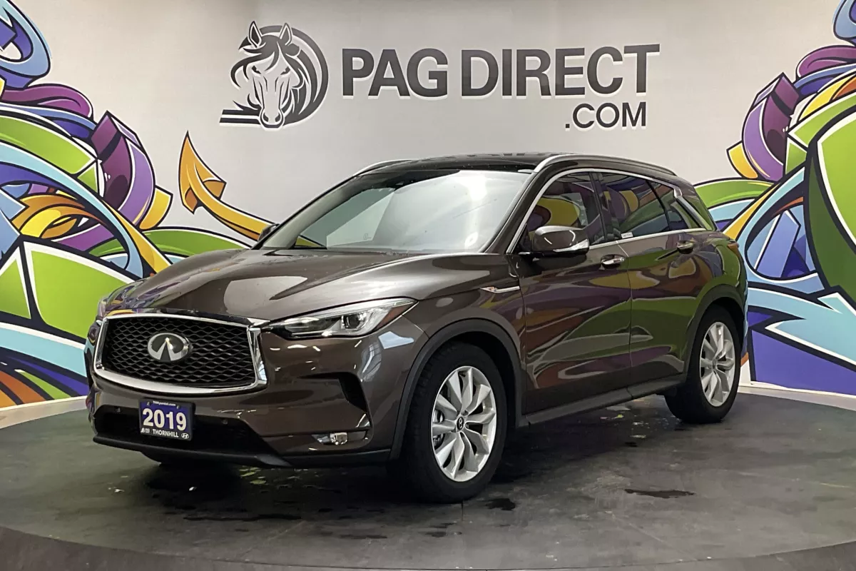 Brown 2019 INFINITI QX50 SUV / Crossover All-Wheel Drive Continuously Variable Transmission