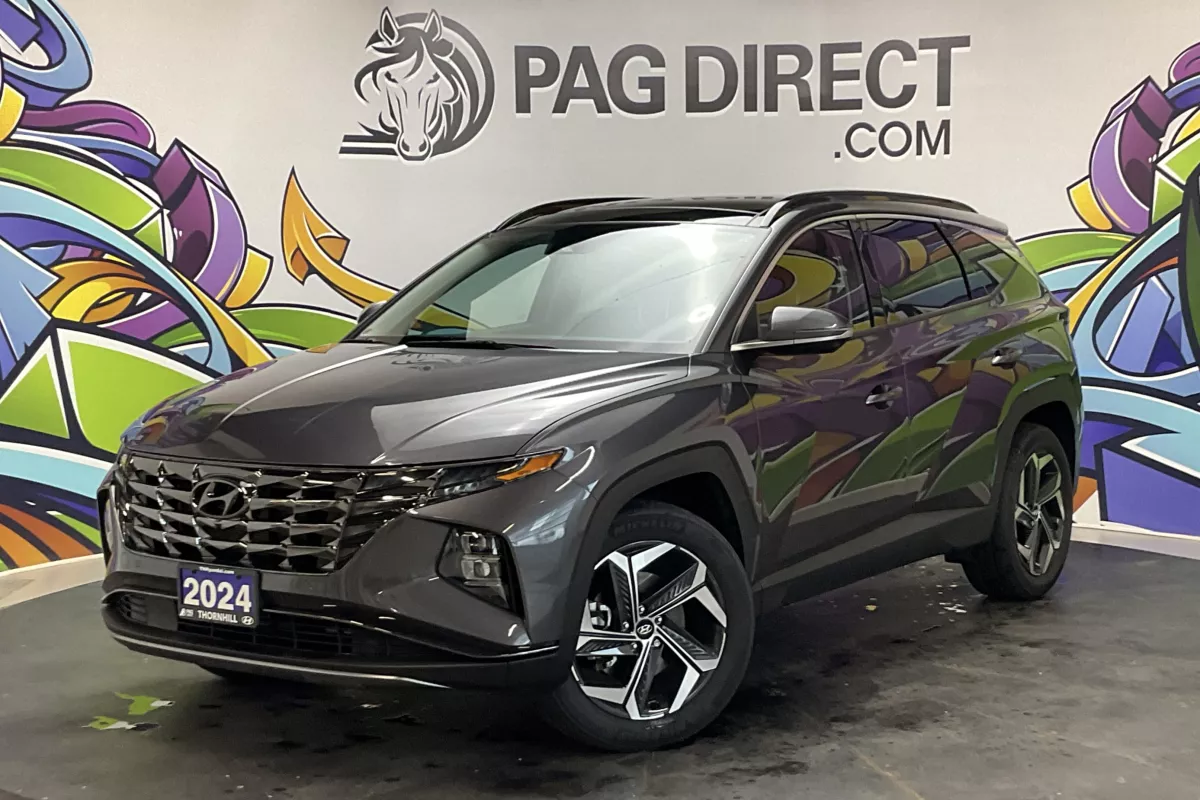 Gray 2024 Hyundai Tucson Hybrid Ultimate AWD SUV / Crossover Automatic