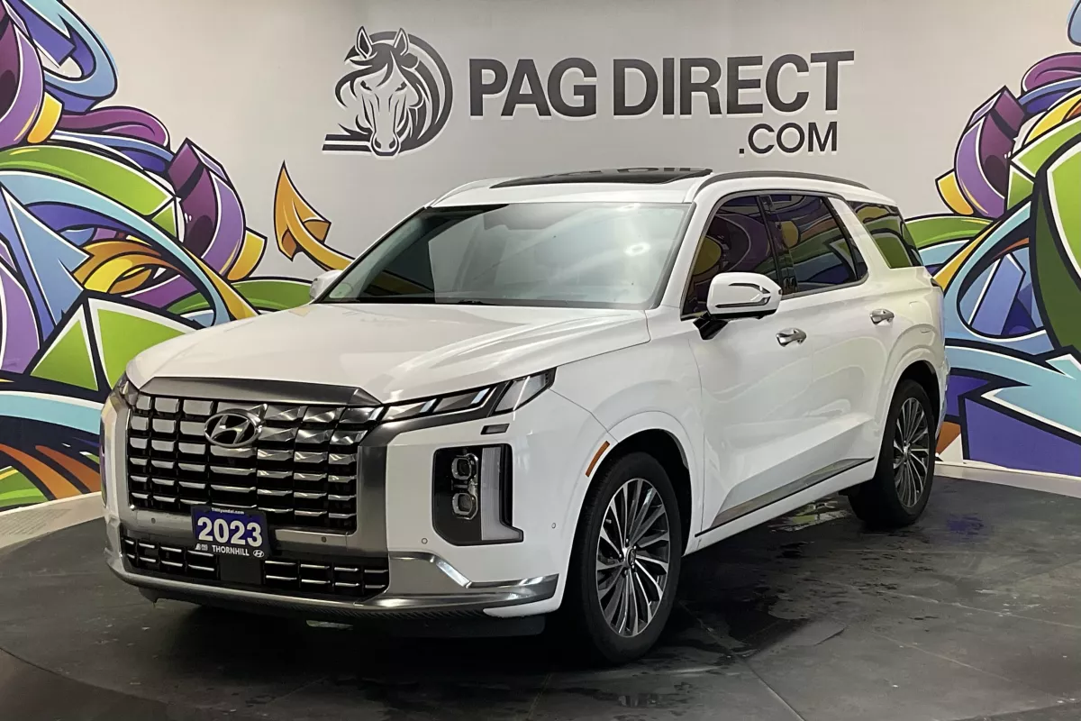 White 2023 Hyundai Palisade Ultimate Calligraphy AWD SUV / Crossover Automatic