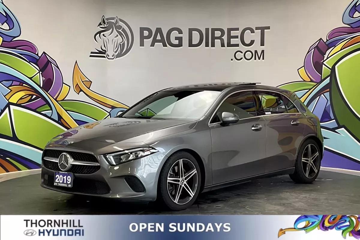 Gray 2019 Mercedes-Benz A-Class Hatchback Automatic