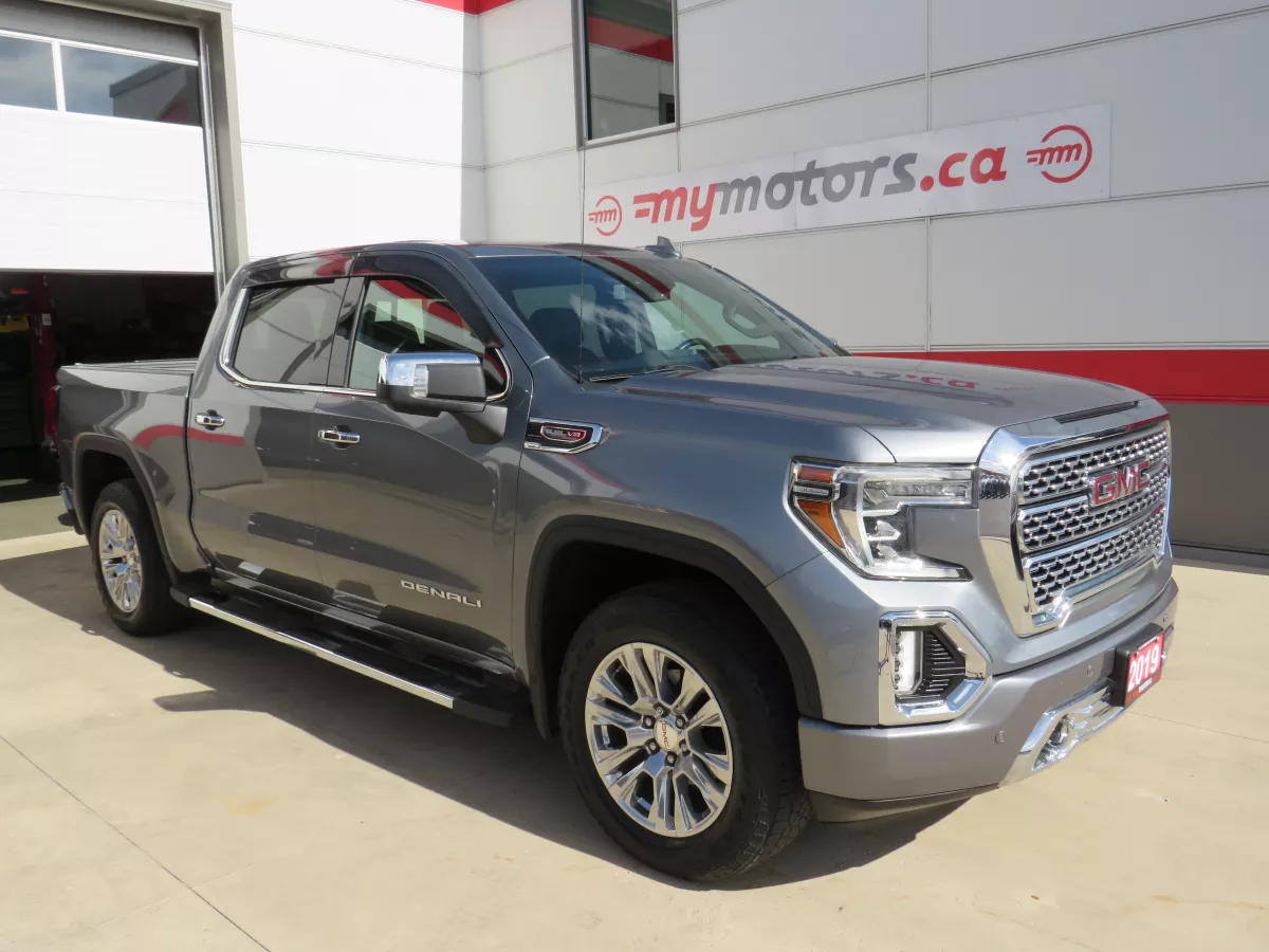 Gray 2019 GMC Sierra 1500 Pickup Truck Four-Wheel Drive Automatic